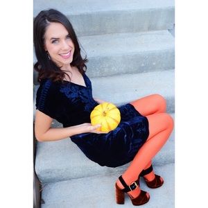 JOHNNY WAS JW Los Angeles Midnight Blue Velvet